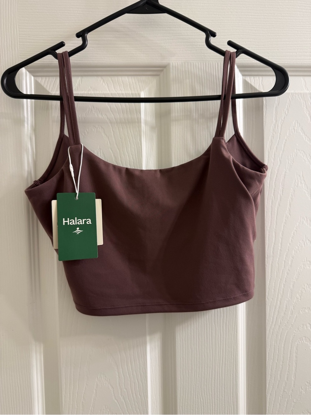 HALARA night purple tank top